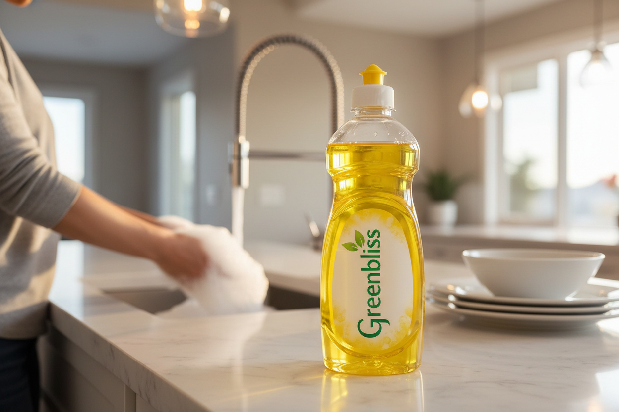 Finished Greenbliss Yellow Dishwash